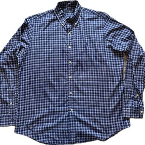 Polo Ralph Lauren Plaid Shirt. blue XL